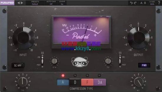 VU压缩器 – Purafied Audio VU Compressor v1.1.0 macOS-KK音频资源网