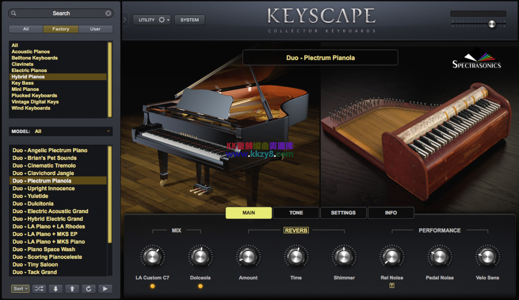 Spectrasonics Keyscape v1.5.1c WIN版-KK音频资源网