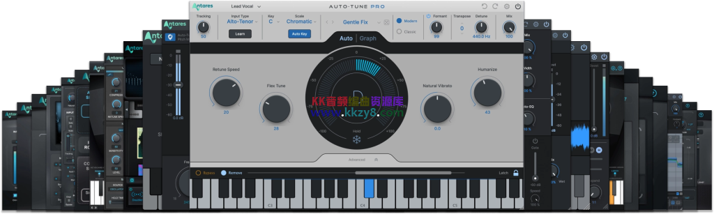 Antares全家桶合集！Auto-Tune Unlimited2024.01.21 WIN版-KK音频资源网