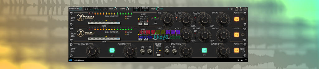 超硬件模拟终极压缩效果器！Plugin Alliance Kiive Audio XTComp v1.0.0 WIN&MAC-KK音频资源网