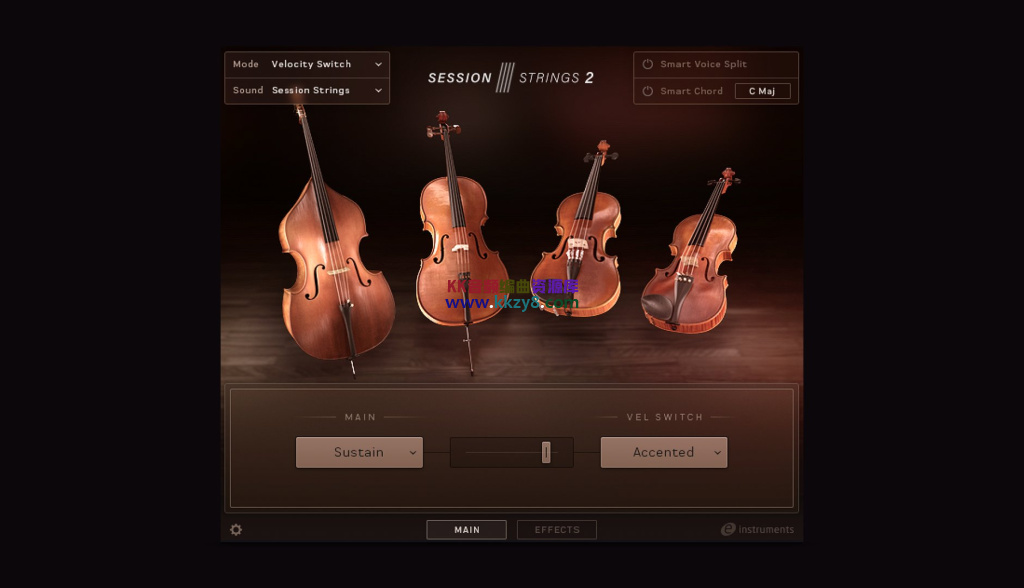 工作室弦乐音色库！Native Instruments Session Strings 2 v1.0.1 KONTAKT-KK音频资源网
