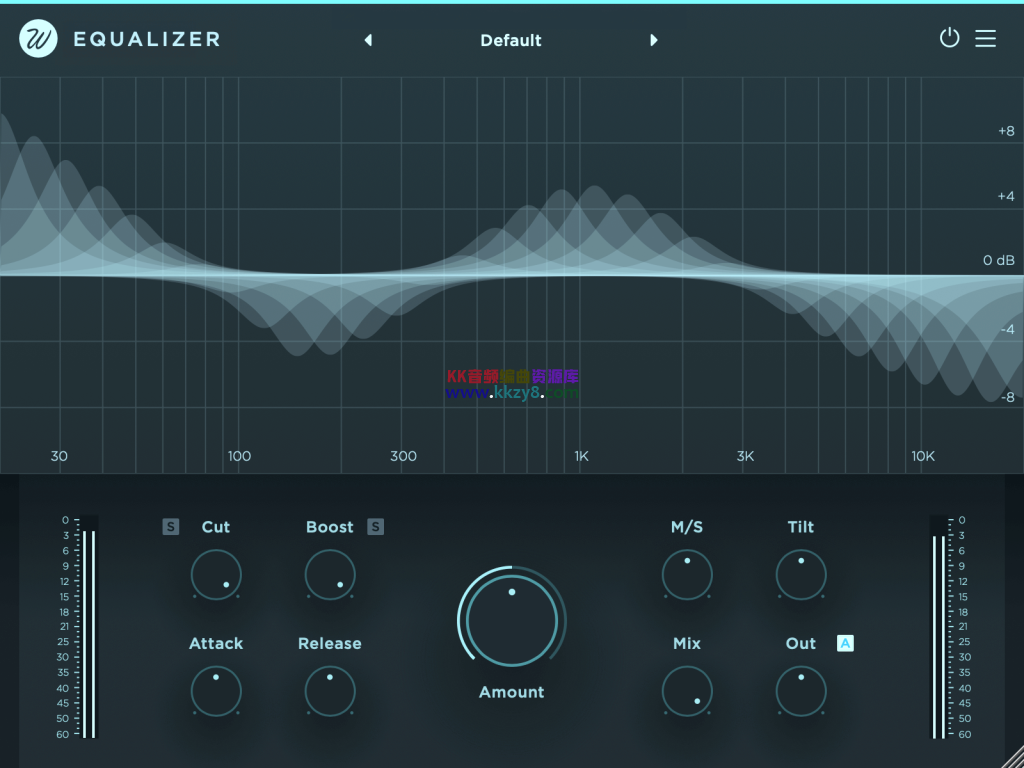 AI智能动态均衡器！Wavesfactory Equalizer v1.0.1 U2B MAC-KK音频资源网