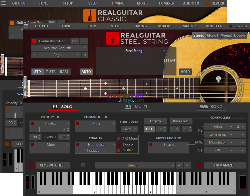 经典写歌木吉他音源！MusicLab RealGuitar 6 v6.1.0.7549 WIN版-KK音频资源网