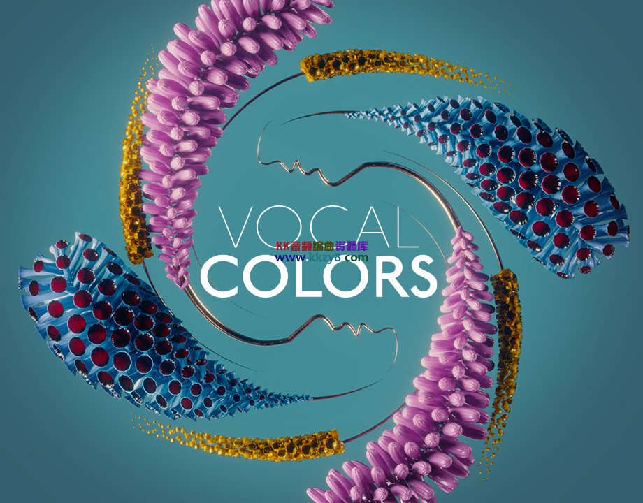 可自定义人声的合唱音源！Native Instruments Vocal Colors v1.5 KONTAKT-KK音频资源网