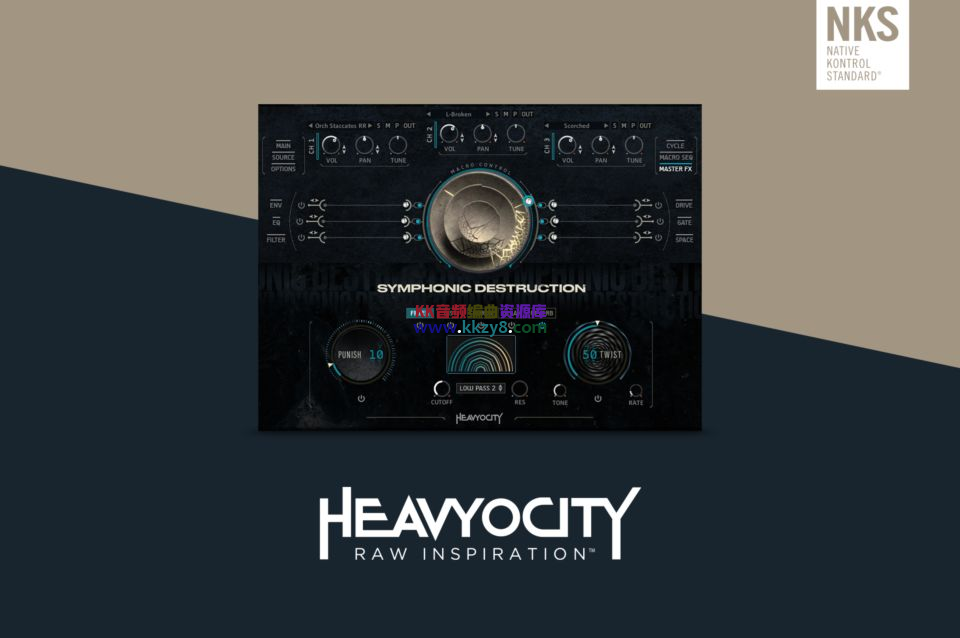 毁灭交响管弦乐音色库！Heavyocity Symphonic Destruction v1.1.0 KONTAKT-KK音频资源网