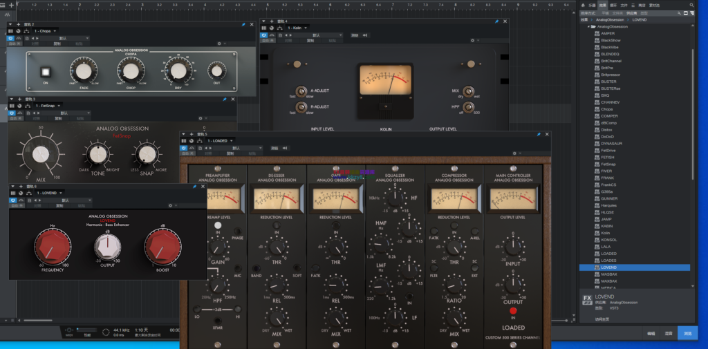 【已提取】Analog Obsession套装VST3/VST2【64位】-KK音频资源网