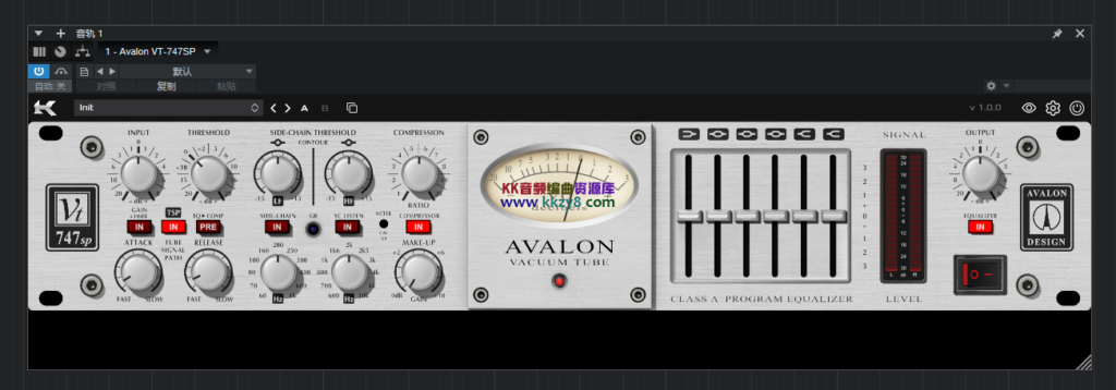 【已提取】Avalon VT-747SP免安装【VST3]-KK音频资源网