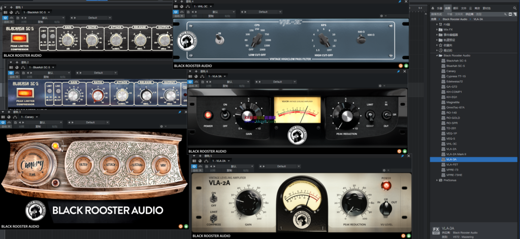 【已提取】黑公鸡Black Rooster Audio套装免激活【VST2/64位】-KK音频资源网
