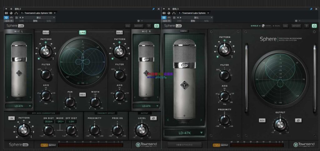 已提取免安装Townsend Labs麦克风模拟染色插件【VST3】-KK音频资源网