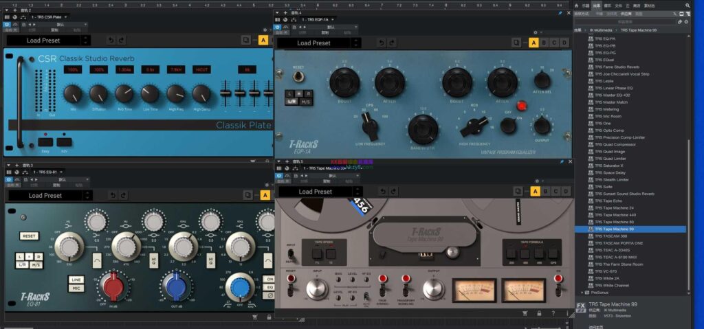 已提取免安装T-RackS 5套装夫附带火山自动激活程序【VST3】-KK音频资源网
