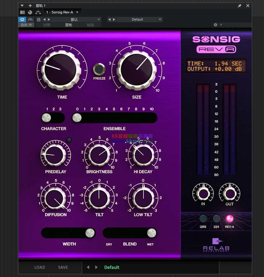 已提取免安装混响ReLab.Sonsig【VST3】-KK音频资源网