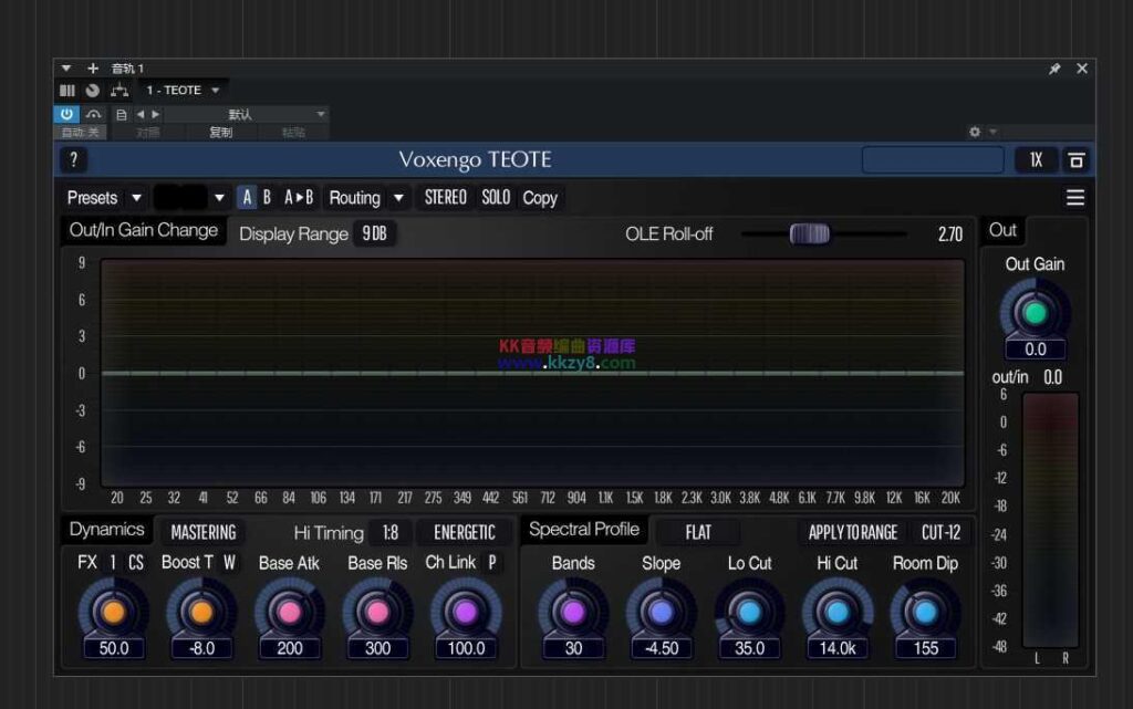 已提取免安装智能EQ【VST3】-KK音频资源网