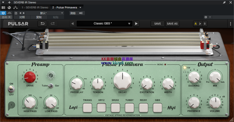 混响效果器Pulsar Primavera-KK音频资源网