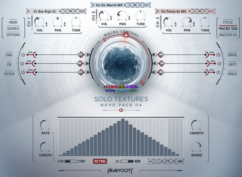 情感独奏提琴音源！Heavyocity NP04 Solo Textures KONTAKT-KK音频资源网