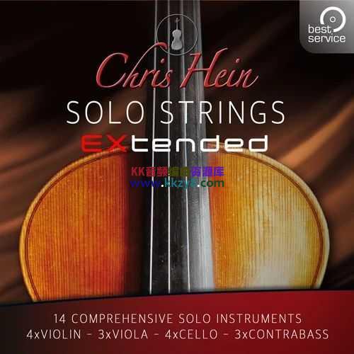 如歌独奏弦乐完整音色库！Chris Hein Solo Strings Complete KONTAKT-KK音频资源网