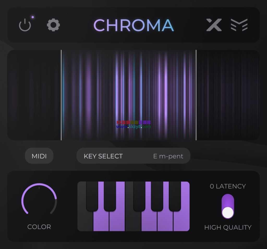 变调美化插件！Xynth Audio Chroma v1.0 WIN版-KK音频资源网