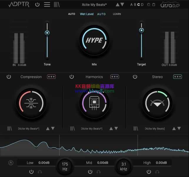 插件联盟系列总线混音插件！Plugin Alliance ADPTR Hype v1.0.0 WIN&MAC U2B-KK音频资源网