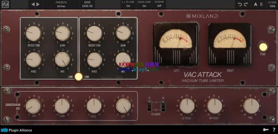 插件联盟系列光电压缩效果器！Plugin Alliance Mixland Va Attack v1.0.1 WIN&MAC U2B(2024.03.24更新1.0.1，新增MAC版)-KK音频资源网