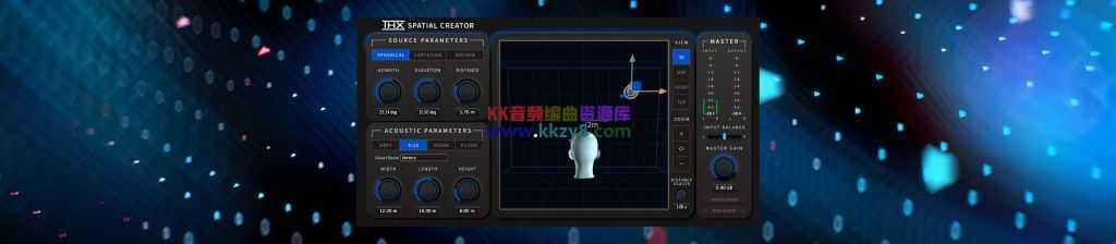 插件联盟系列沉浸式全景空间插件！Plugin Alliance THX Spatial Creator v1.0.1 WIN版-KK音频资源网