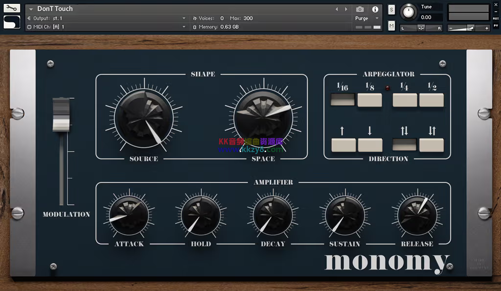 创意合成器音色库！Synthonic Audio Monomy KONTAKT-KK音频资源网