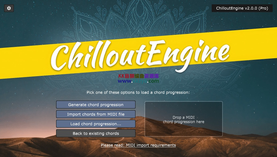 智能旋律生成插件！FeelYourSound Chillout EnginePro v2.0.0 WIN&MAC-KK音频资源网