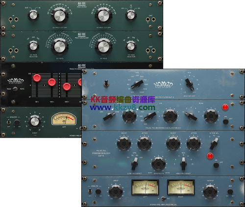 复古EQ包 – Nomad Factory Retro EQs Bundle 2.1.0 WIN-KK音频资源网