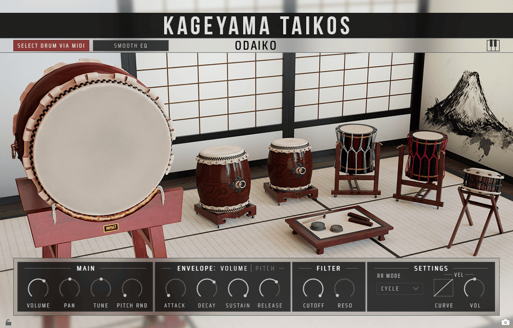 专业太鼓音色库！Impact Soundworks Kageyama Taikos v1.6 KONTAKT-KK音频资源网