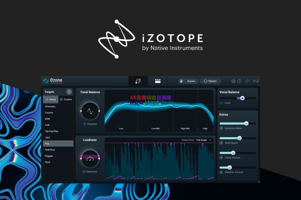 臭氧11更新！iZotope Ozone 11 Advanced v11.0.1 WIN&MAC-KK音频资源网