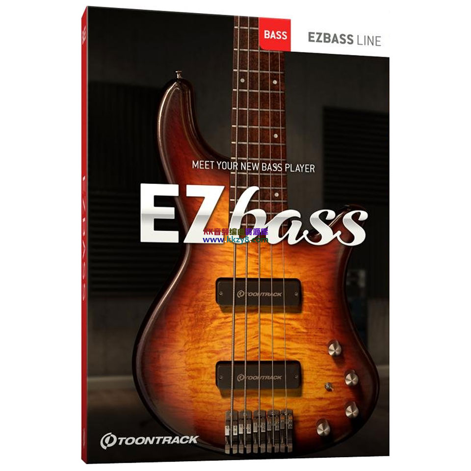 自动贝斯升级！Toontrack EZbass v1.2.0 WIN&MAC（主程序更新，MAC原生支持M芯片）-KK音频资源网