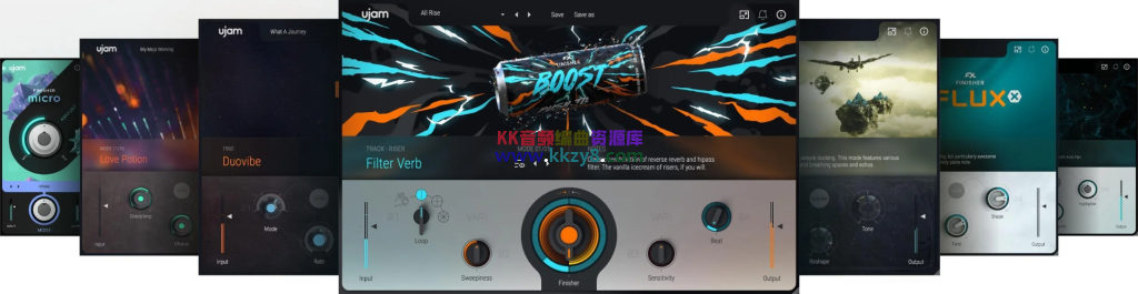 创意效果器合集！UJAM Finisher Bundle 2024 WIN&MAC-KK音频资源网