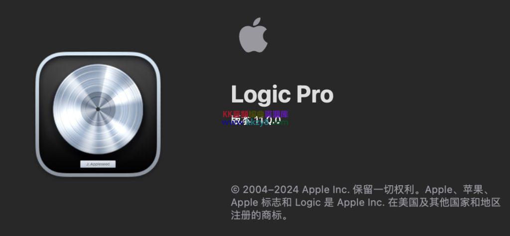 全新Logic Pro 11发布！Logic Pro 11 v11.0.1 MacOS版（2024.06.07更新）-KK音频资源网