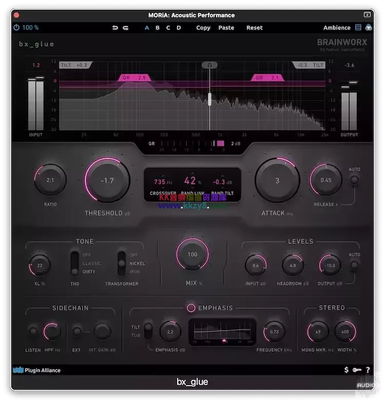 Plugin Alliance bx_glue v1.0.1 Incl Patched and Keygen-R2R-KK音频资源网