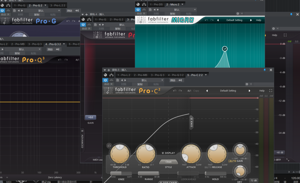 FabFilter套装一键安装自动激活最新版本支持AAX/VST3格式-KK音频资源网