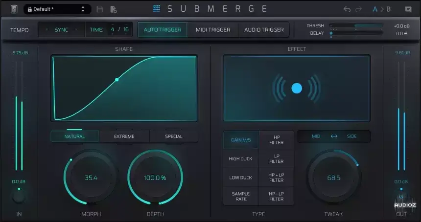 板岩自动侧链插件Slate Digital Submerge v1.0.1-R2R-KK音频资源网