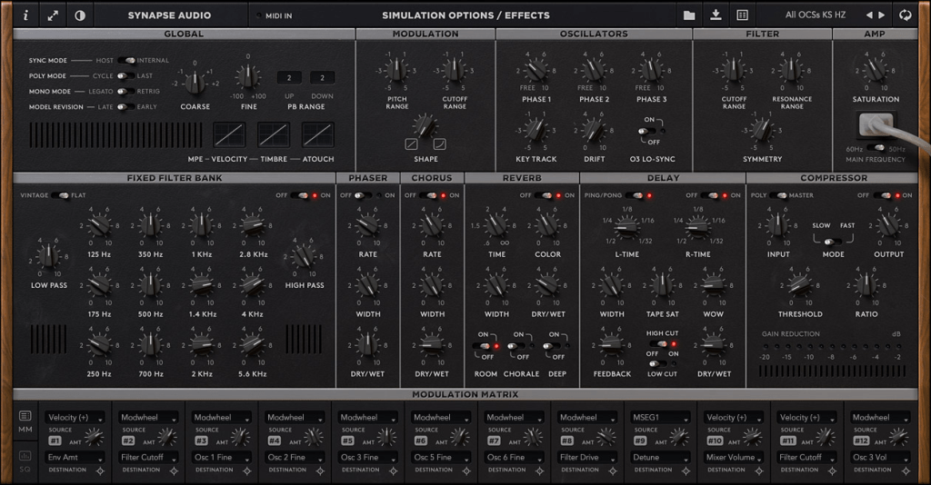 传奇合成器2代音源！Synapse Audio The Legend HZ v2.0.0 Rev3 WIN版-KK音频资源网