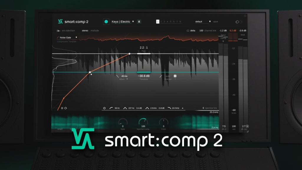 智能动态压缩效果器！Sonible Smartcomp 2 v1.0.3 WIN&MAC-音创魔方