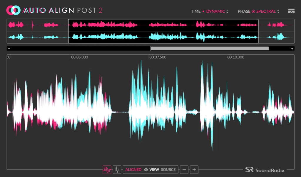 音频对齐工具！Sound Radix Auto-Align Post v2.0.1 WIN版-音创魔方