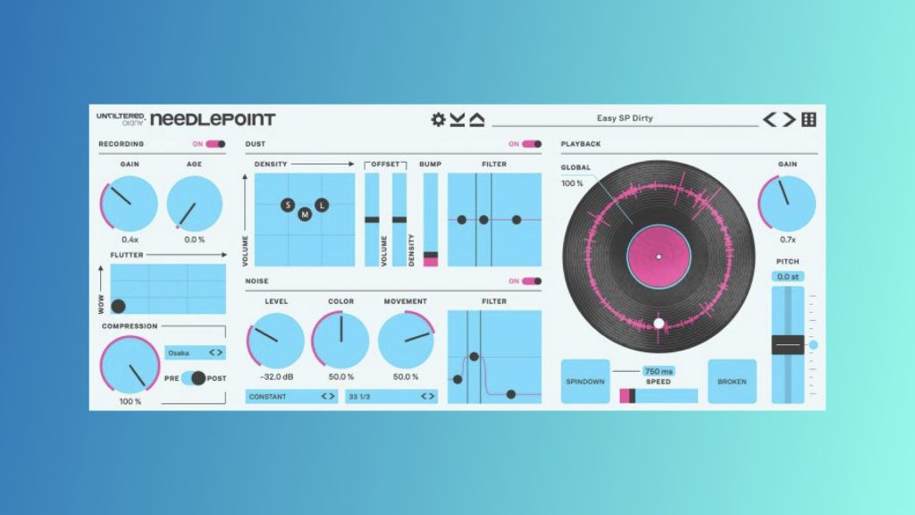 黑胶仿真插件 Plugin Alliance Unfiltered Audio – Needlepoint v1.0 WIN版-音创魔方