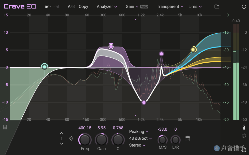 零延迟模拟均衡器！Crave DSP Crave EQ 2 v2.2.10 WIN版-音创魔方