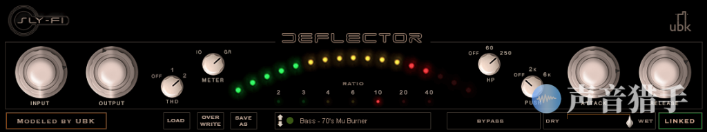 低音压缩效果器！Sly-Fi Digital Deflector v1.1.0 WIN版-音创魔方