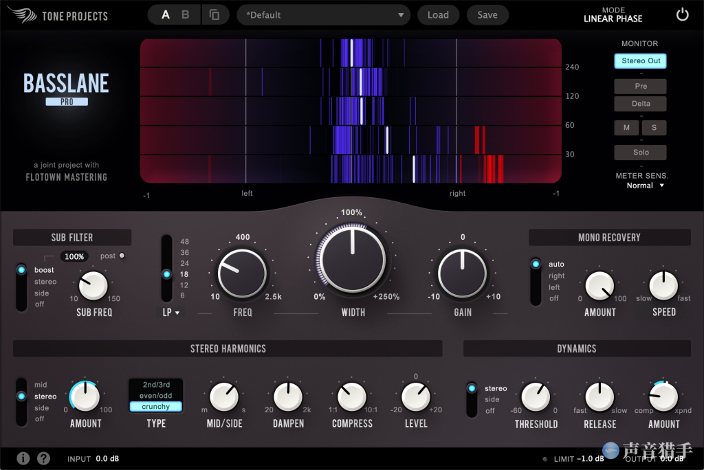 低音扩展插件！Tone Projects Basslane Pro v1.0.4 WIN版 REPACK R2-音创魔方