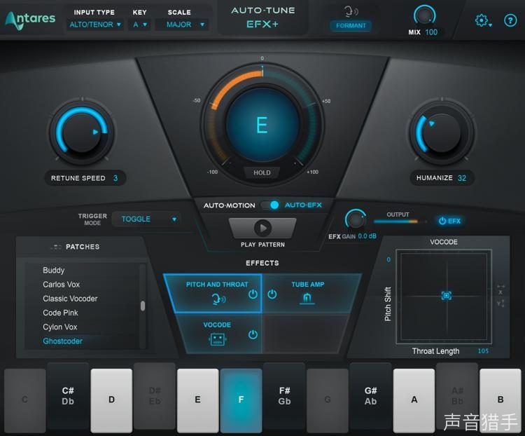 人声制作插件 Antares Auto-Tune EFX+ v9.1.0 WIN版-音创魔方