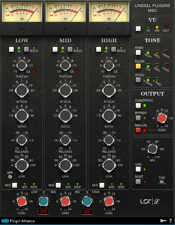 均衡模拟效果器！Plugin Alliance Lindell MBC v1.0.0 WIN版-音创魔方