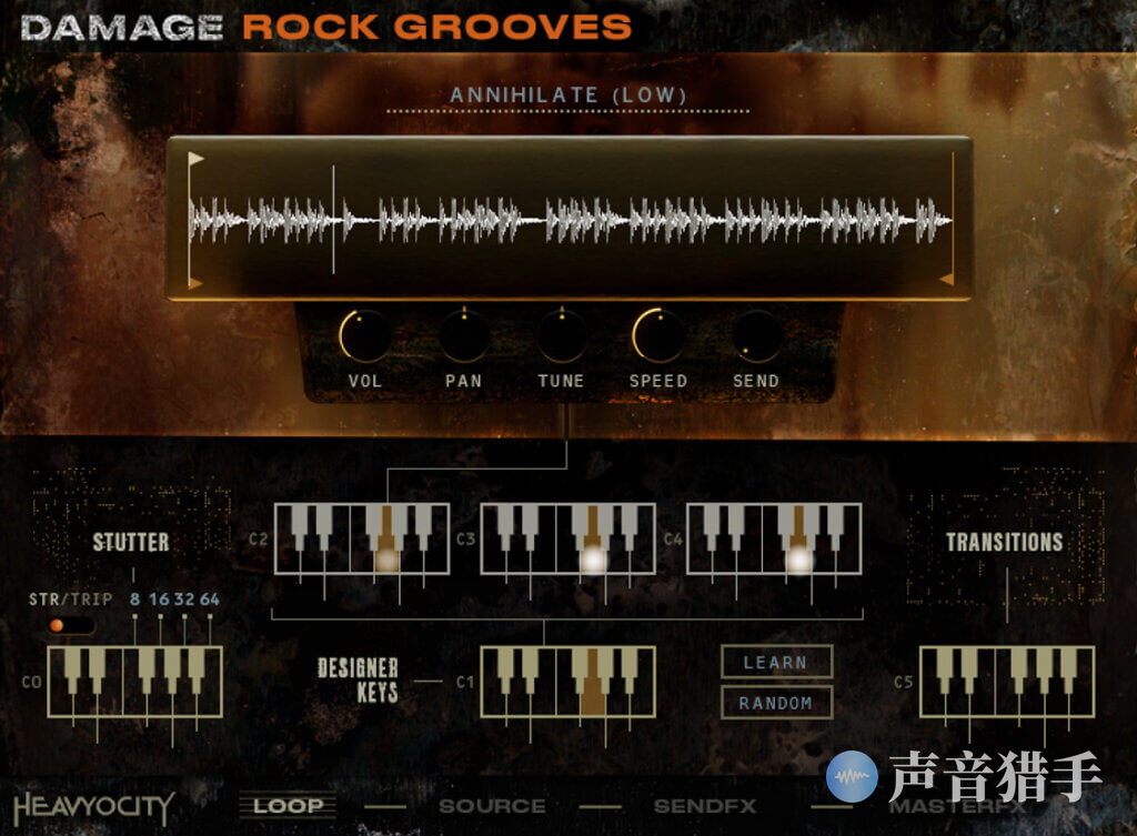 史诗摇滚现代鼓音色库！Heavyocity Damage Rock Grooves KONTAKT-音创魔方