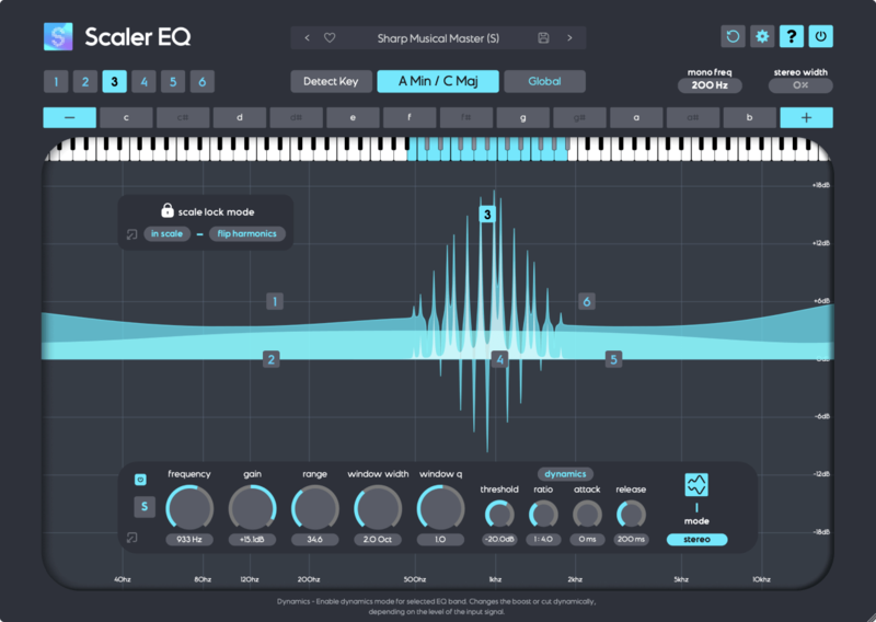 超现代EQ效果器！Plugin Boutique Scaler EQ v1.0.0 Regged WIN&MAC-音创魔方