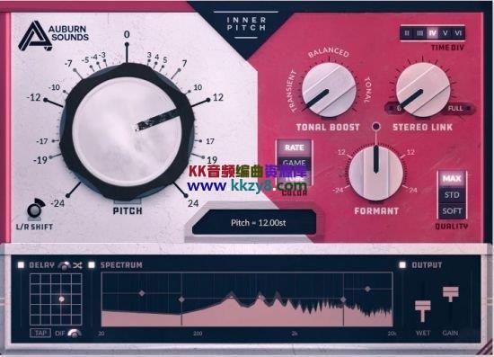 有趣的变调插件 – Auburn Sounds Inner Pitch 1.0.0 WIN-音创魔方