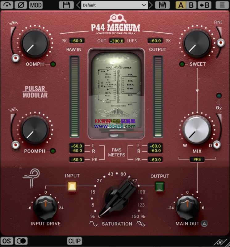 总线染色饱和效果器！Pulsar Modular P44 Magnum v1.1.0 WIN&MAC U2B-音创魔方