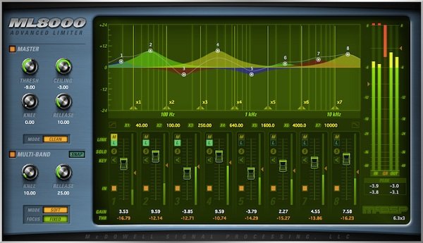 McDSP ML8000 Advanced Limiter v6.3.0.5-AudioUTOPiA调音常用-音创魔方