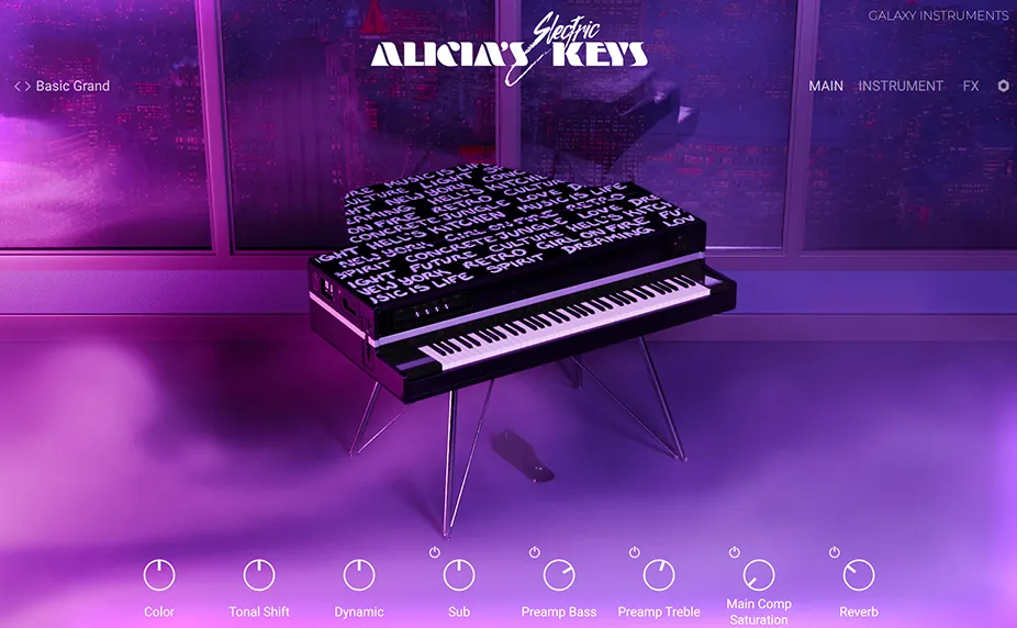 爱丽丝电钢琴音源！Native Instruments Alicia’s Electric Keys KONTAKT-音创魔方