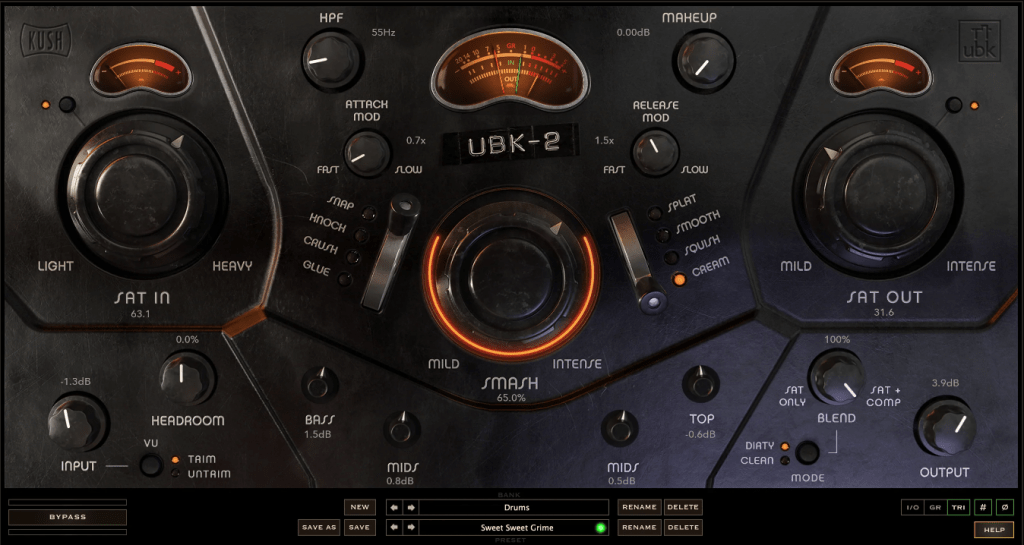 经典压缩效果器！Kush Audio UBK-2 v1.0.1 WIN&MAC-KK音频资源网